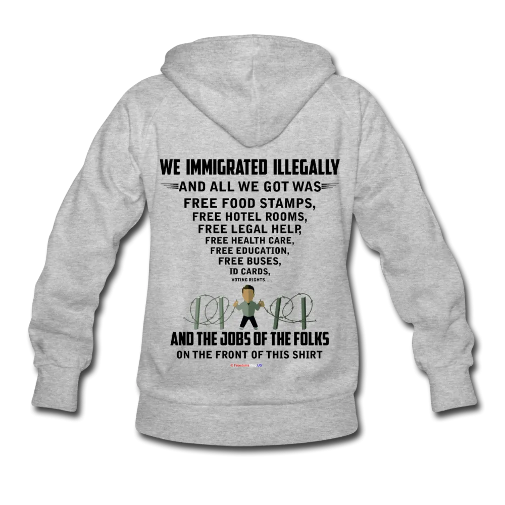 ALL WE GOT - Two-Sided Printing on Women's Hoodie