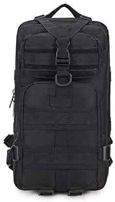 ASA TECHMED Military Tactical Backpack Large Army 3 Day Assault Pack Molle Bag Backpacks…