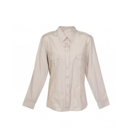 Aston Military Shirt - Ladies Long Sleeve