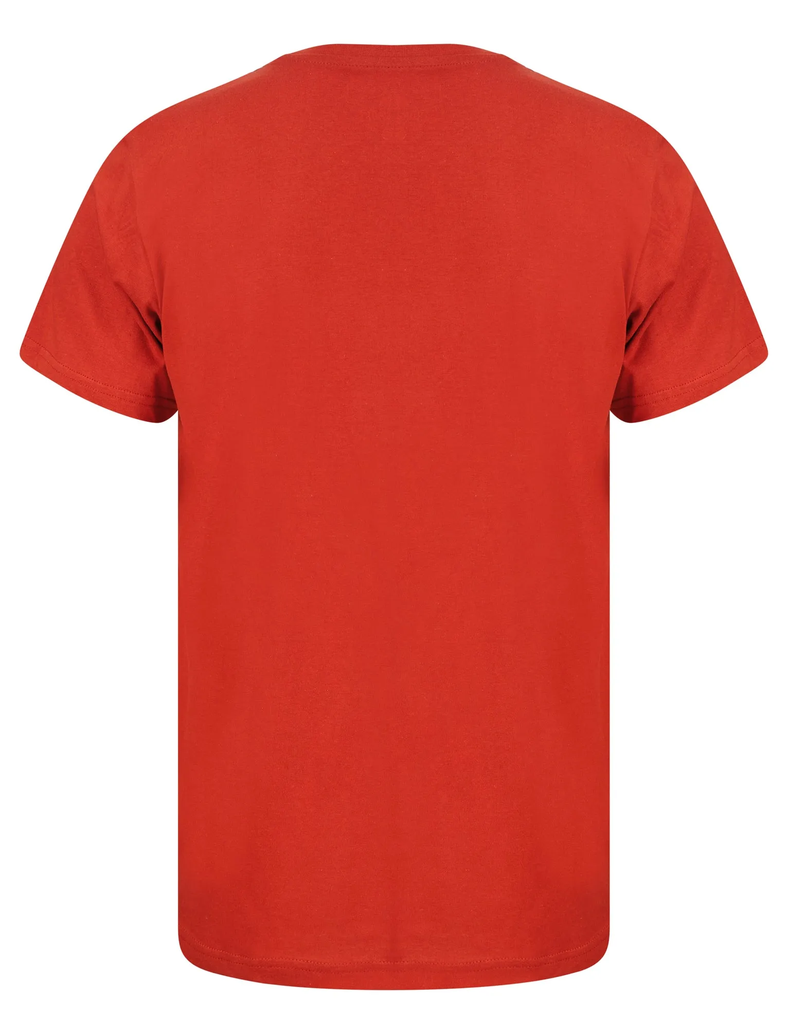 Banzai Pipeline Motif Cotton Jersey T-Shirt in Bossa Nova Rust - South Shore