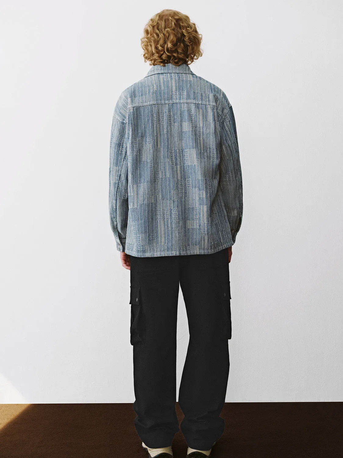 Bottom Up Loose Denim Shirts