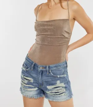 Cassandra Mid Rise Boyfriend Shorts