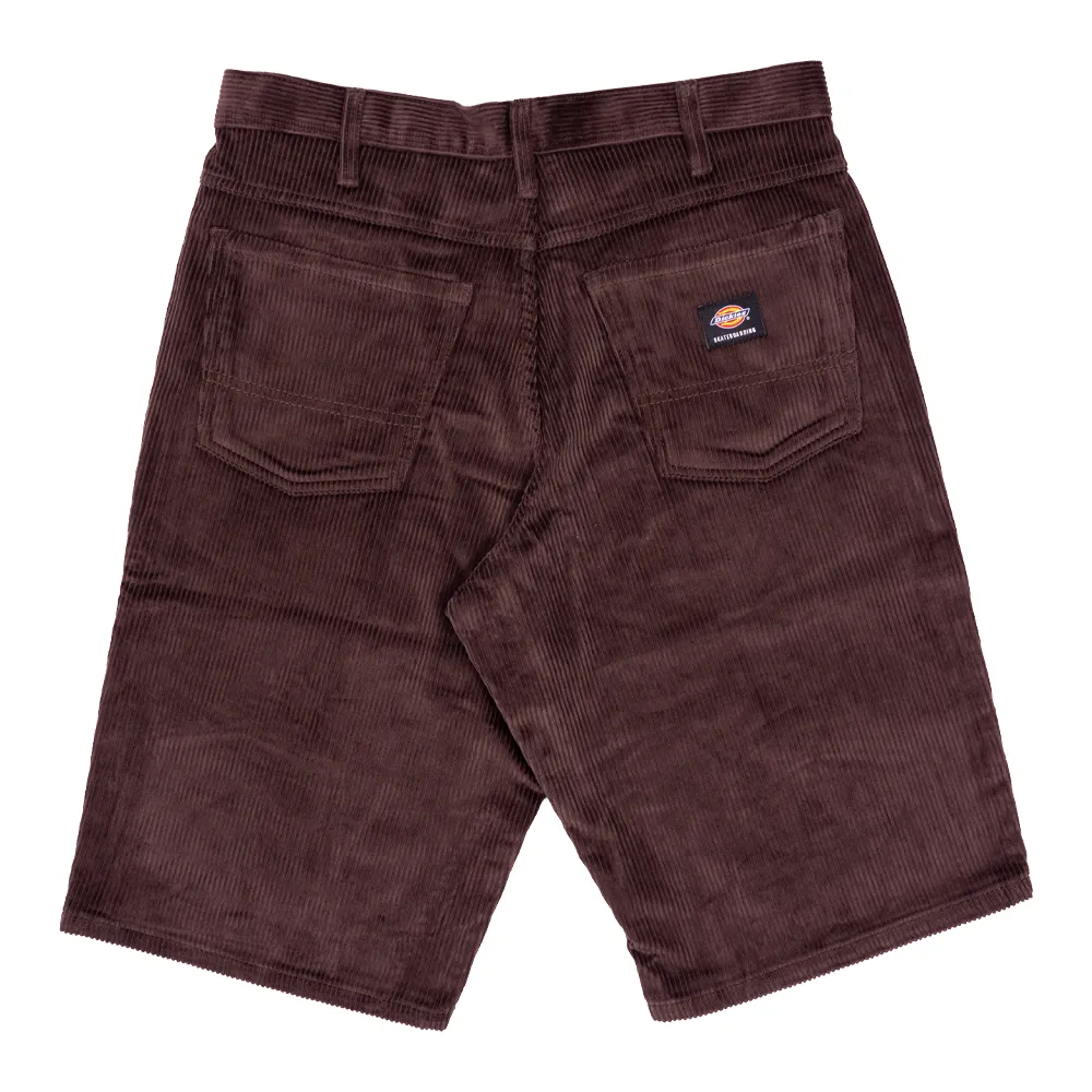 Dickies Jake Hayes Corduroy Shorts - Chocolate Brown