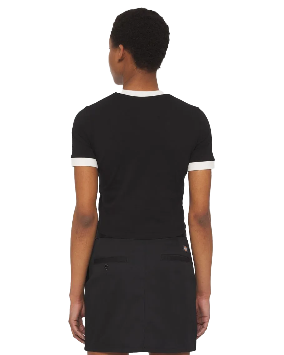 Herndon Ringer T-Shirt in Black