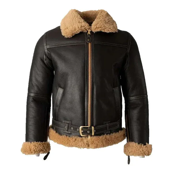 Men's B3 1940s Battle Faux Shearling Bomber Jacket