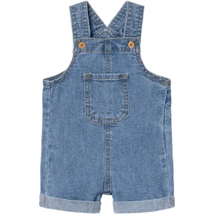 Name It Medium Blue Denim Lou Denim Shorts Overall
