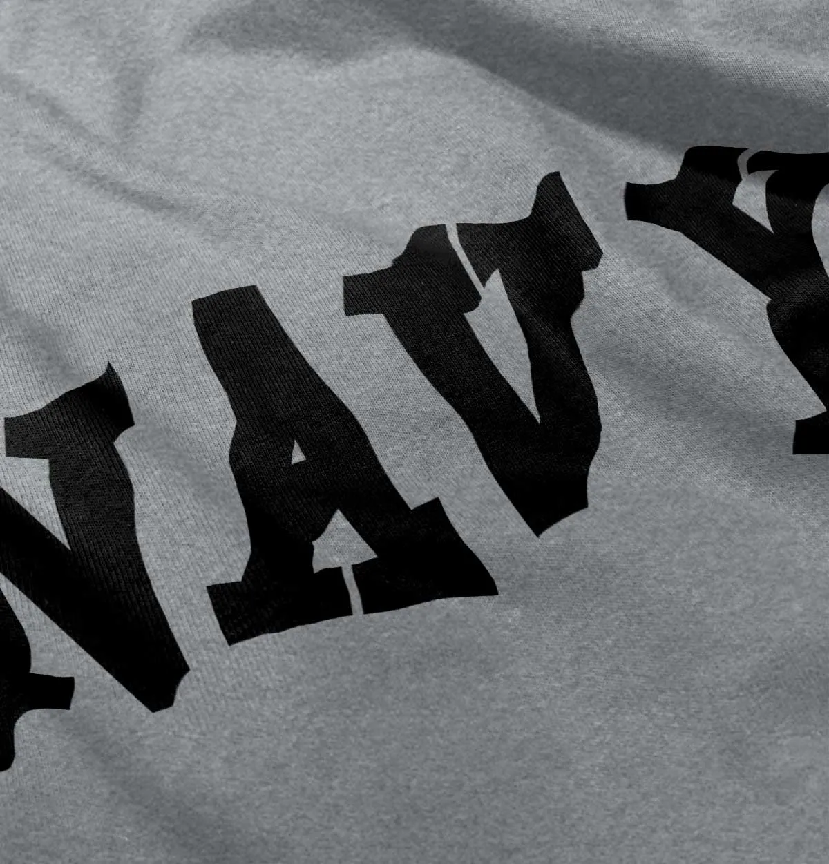 Navy Logo Zipper Hoodie