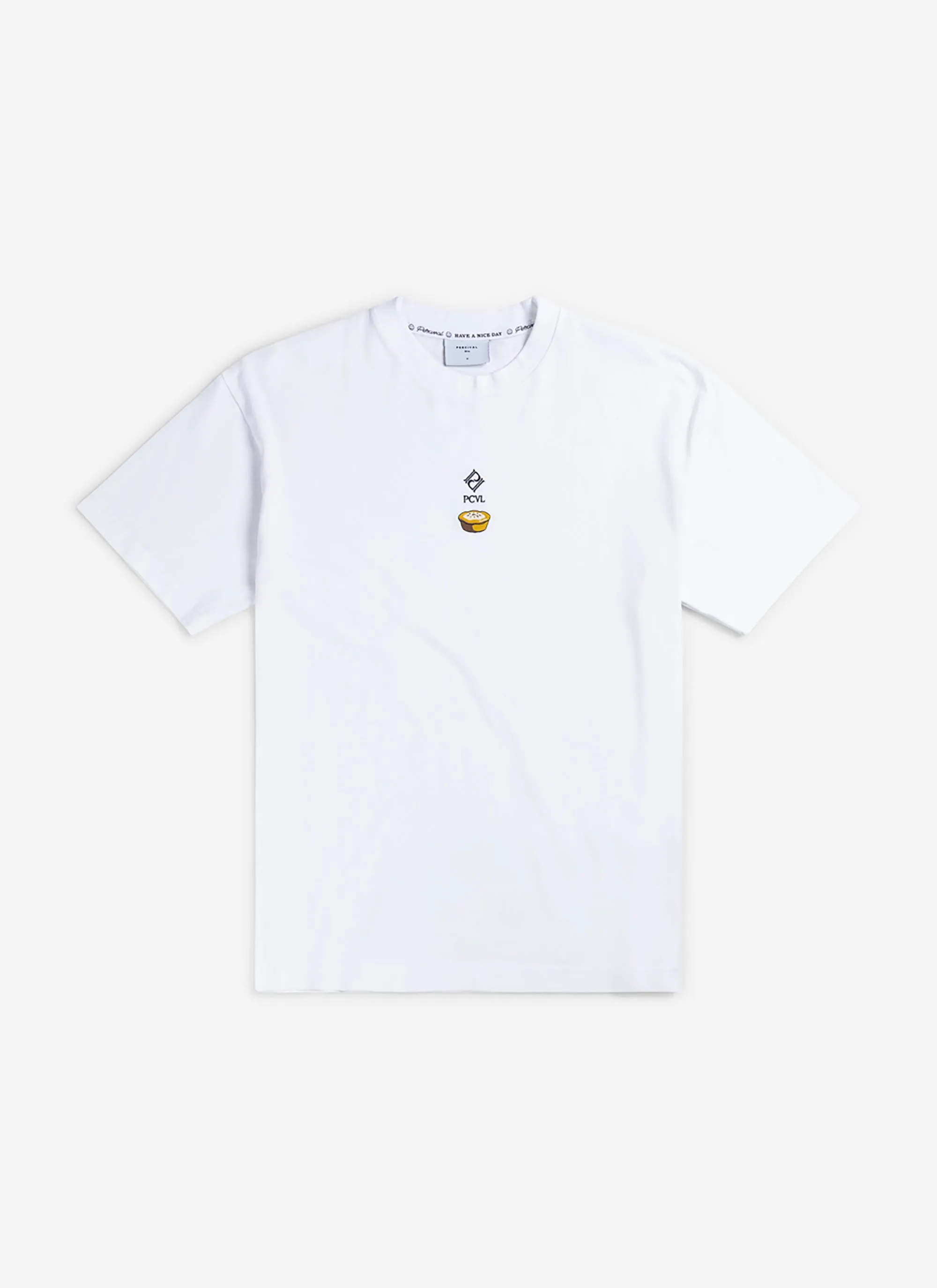 PCVL Pie Oversized T Shirt | Cotton | White