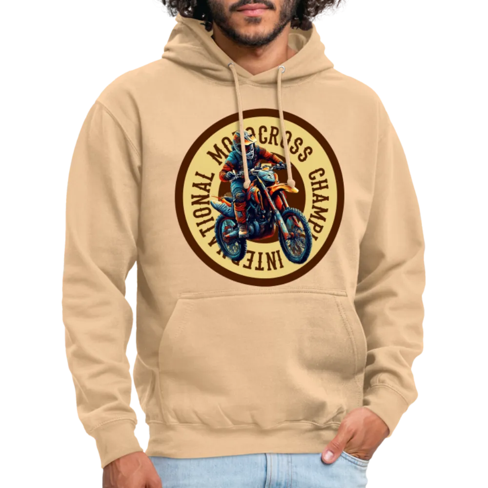 Sweat-shirt à capuche unisexe "Motocross champion"