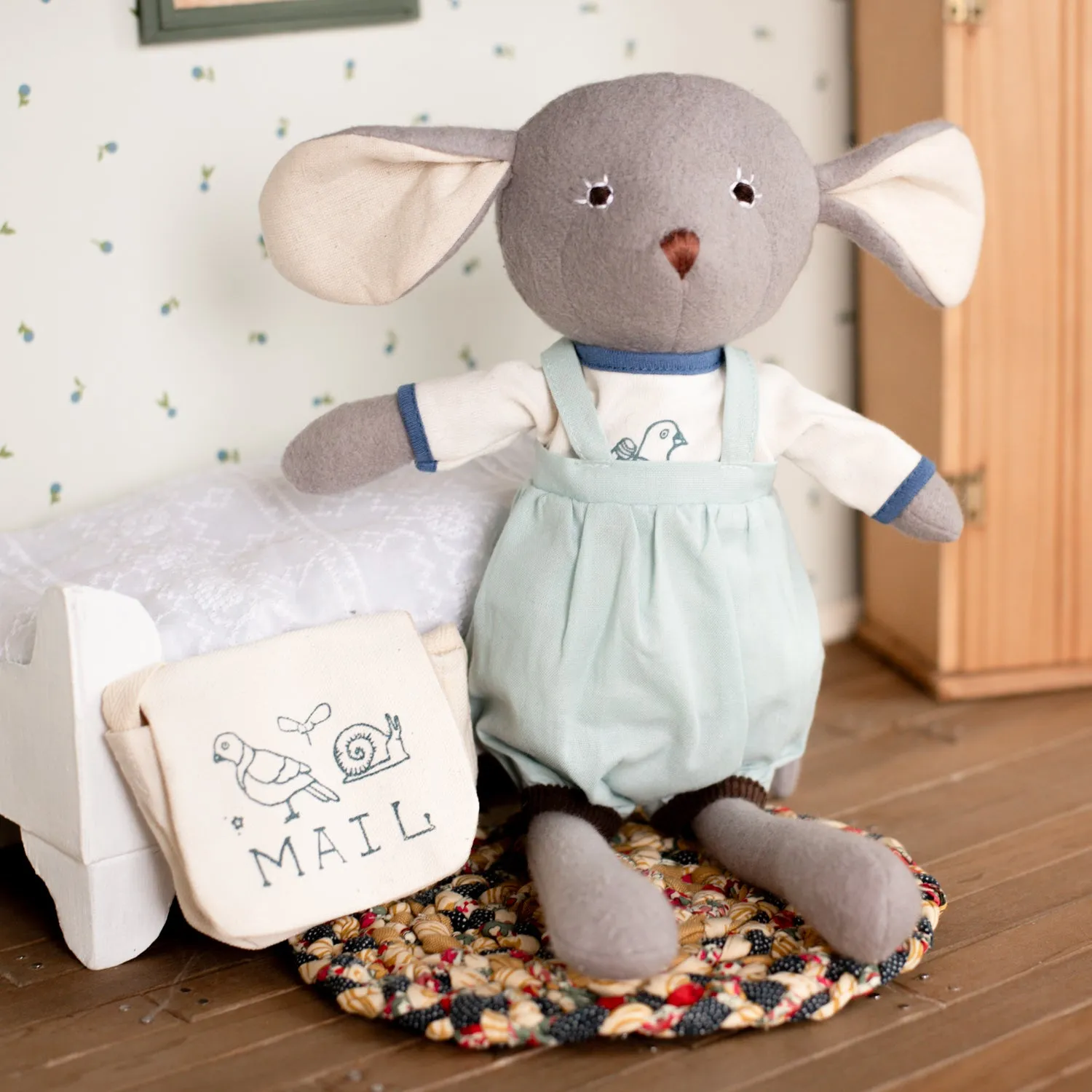 Village Duties Suspender Shorts for Dolls