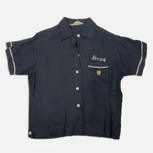 Vintage Bowling Black T 1950s-1960s
